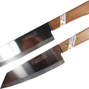 Kiwi Knife Cook Utility Knives Cutlery Steak Wood Handle