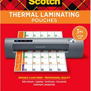 Scotch Thermal Laminating Pouches,